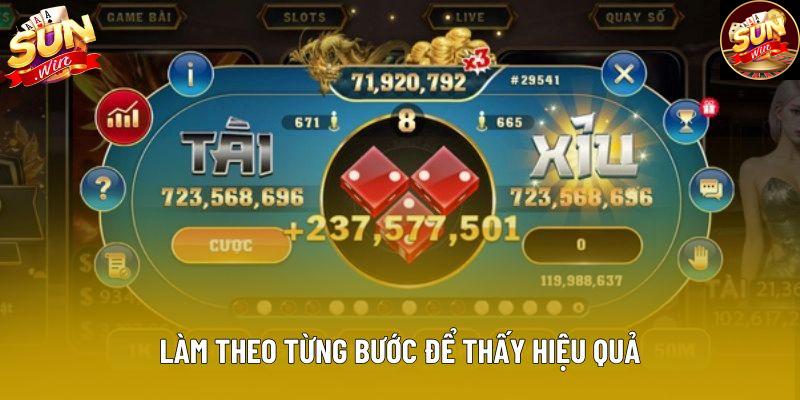 Làm theo từng bước để thấy hiệu quả Làm theo từng bước để thấy hiệu quả