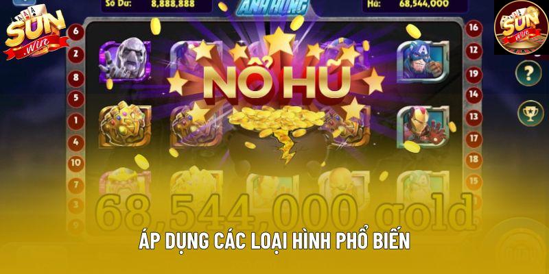 Áp dụng các loại hình phổ biến Áp dụng các loại hình phổ biến