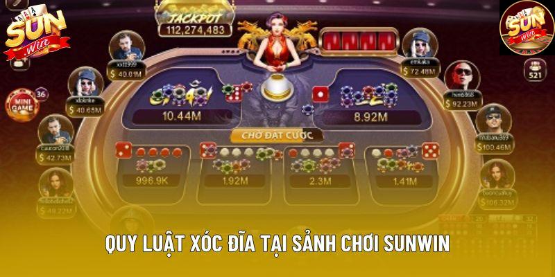 Quy luật xóc đĩa tại sảnh chơi Sunwin